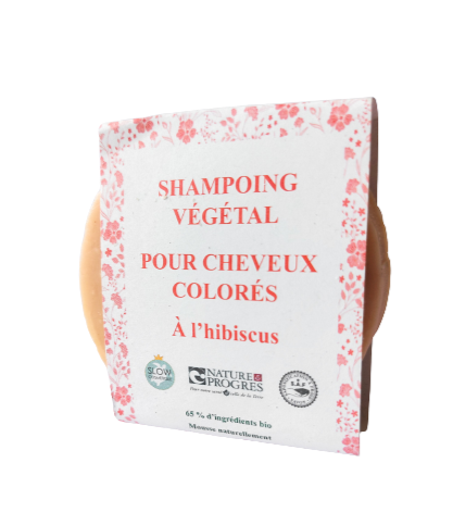 Shampoing Solide Hibiscus Cheveux Colorés